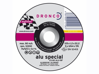 CS60 ALU Special : Δίσκος κοπής αλουμινίου 1,2 mm